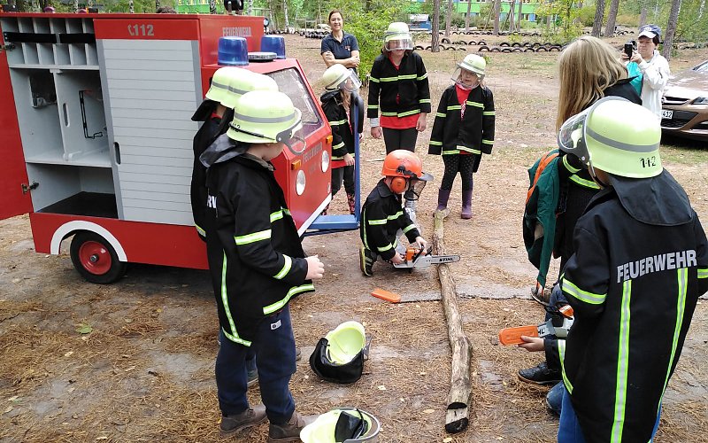 Jugendfeuerwehr, Übungstag, ©Amt Kleine Elster